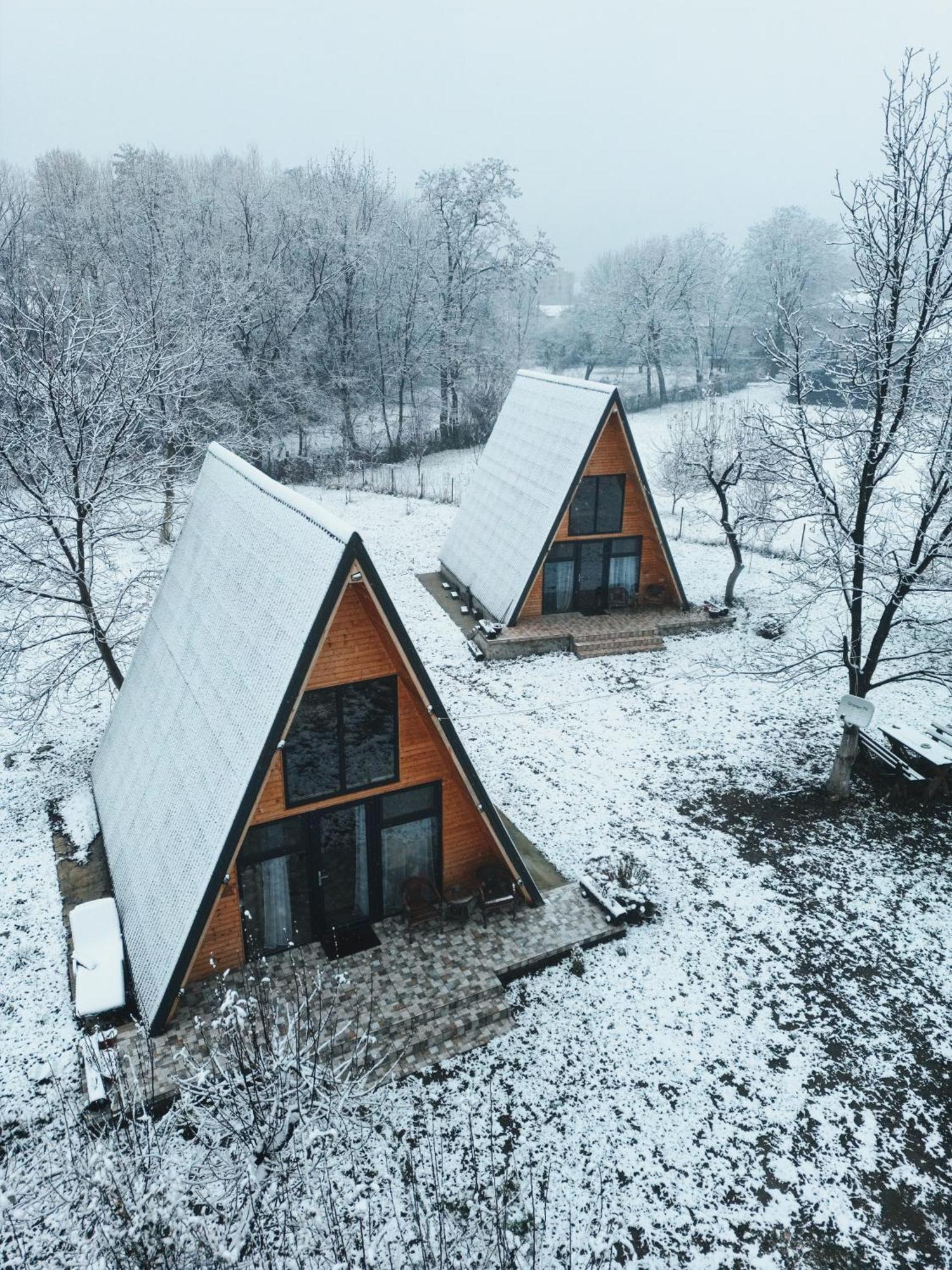 The Frog Glamping Hotel Horezu Exterior foto